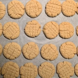 Ciasteczka z masłem orzechowym