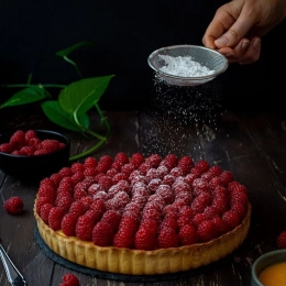 Tarta malinowa