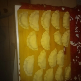 Pierogi z mięsem