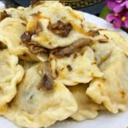 Pierogi z kapustą i grzybami