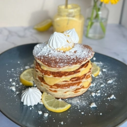 Lemon Meringue Pancakes