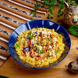 Królewski Couscous czyli tradycyjny sos do do marokańskiej potrawy w wersji wegańskiej i bezglutenowej
