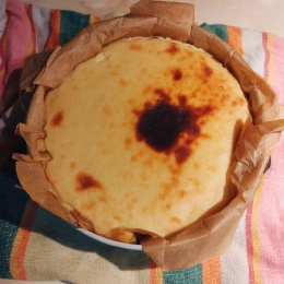 Baskijski tofurnik bez cukru