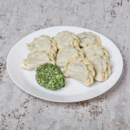 Pierogi ze szpinakiem