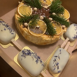 Sernik biała czekolada-mascarpone
