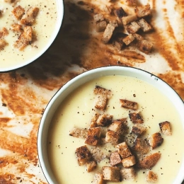 Zupa krem z pieczonego selera