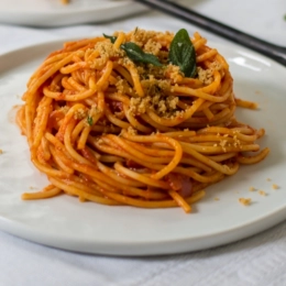 Spaghetti arrabiata
