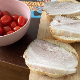 Boczek pieczony bezglutenowy