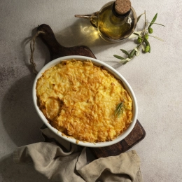 Placek pasterski (Vegan) 300 gr + kiszone warzywa.