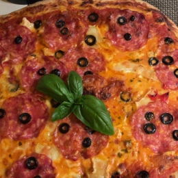 Pizza salami