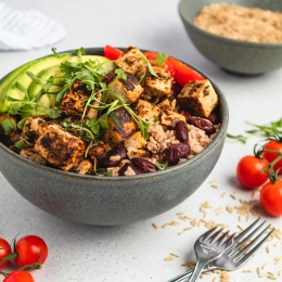 Jerk Tofu Bowl