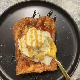Cinnamon and Vanilla Brioche Toast