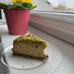 Keto sernik pistacjowy - 1 kg