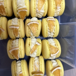 Makaronik o smaku lemon Kurd