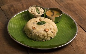 Pongal, sambar, chutney