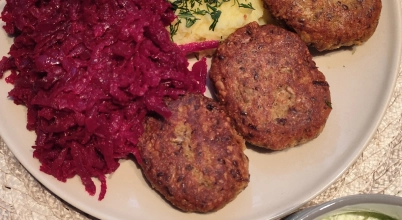 Pełnowartościowe kotleciki mielone VEGAN