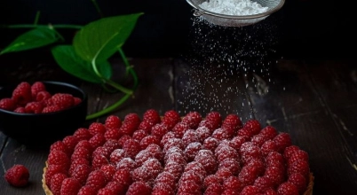 Tarta malinowa