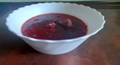 Barsz  czerwony z mięsem