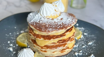 Lemon Meringue Pancakes