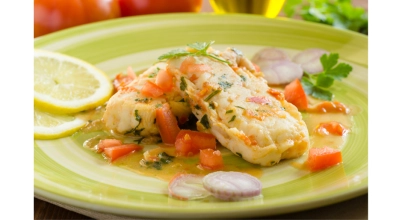 Cod Fillets in Coconut Cream Sauce
