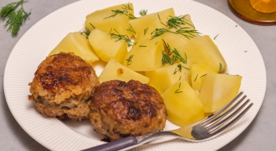 Kotlety mielone z ziemniaczkami