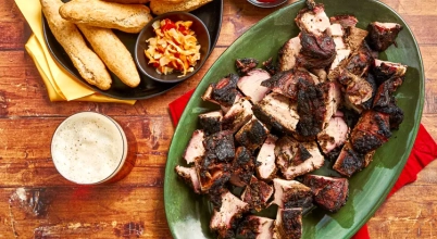 Jerk Pork & Festival Lunch Box