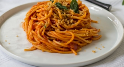 Spaghetti arrabiata