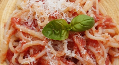 spaghetti all'aglione