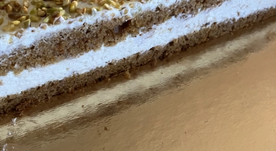 Ciasto z marchewkowe  z kemem śmietankowym