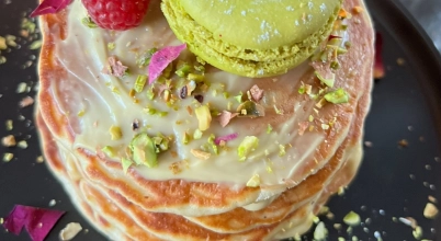 Pistachio Pancakes