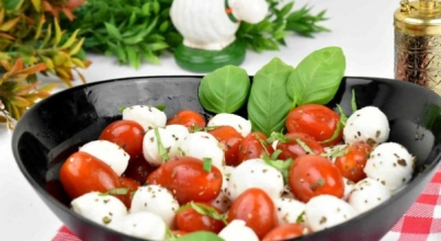 Sałatka mini caprese