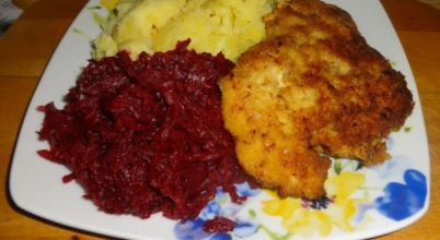 Panierowana pierś z kurczaka