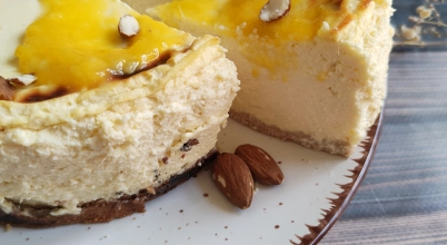 Sernik mango