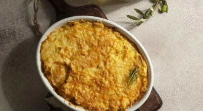 Placek pasterski (Vegan) 300 gr + kiszone warzywa.