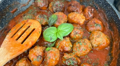 Basil turkey Meatballs