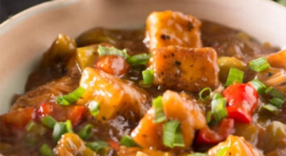 Paneer chilli gravy with 2 roti