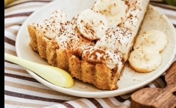 Tarta bananowa z budyniem