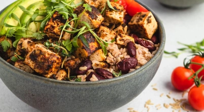 Jerk Tofu Bowl