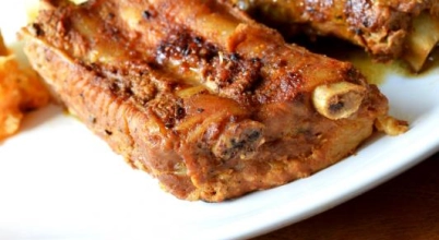 Żeberka w miodzie z sosem bbq